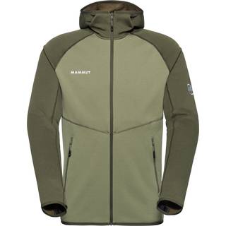 Mammut Aconcagua ML Hooded Jacket Fleecejakke Herrer størrelse S farve olivengrøn