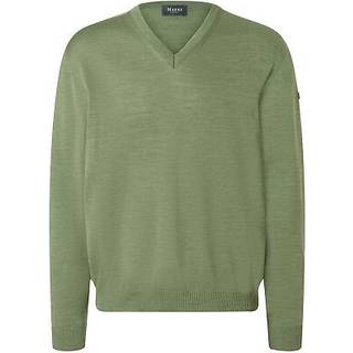 Maerz Herren Pullover grün unifarben