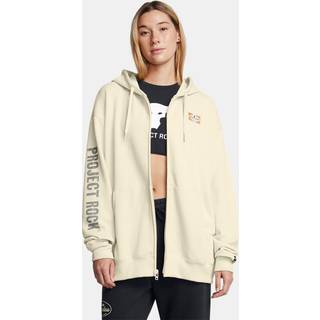 Under Armour Pjt Rck HWT FZ Hard at Wrk-BRN, L, Brun