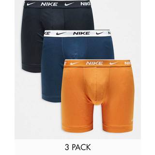 Nike Nike Blue Everyday Cotton Stretch Boxer Briefs 3 Pack