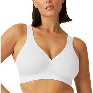 Naturana Athleisure Soft Bra - White - D 80