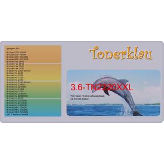 Brother TN2220XXX Kompatibel Sort Tonerpatron (10.400s)