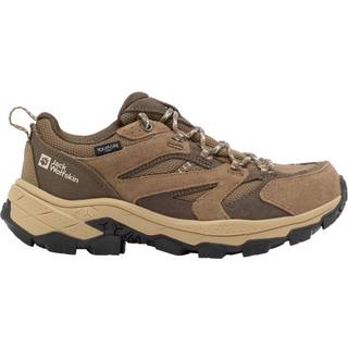 Jack Wolfskin Women's Vojo Tour Texapore Low Multisportsko Damer størrelse 42 farve brun/beige