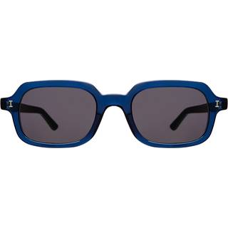 Illesteva Berlin BRL4 49 Solbriller Mænd Blue - Transparent Navy Blue - 49mm