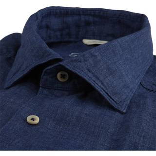 Stenströms Herren Hemd blau