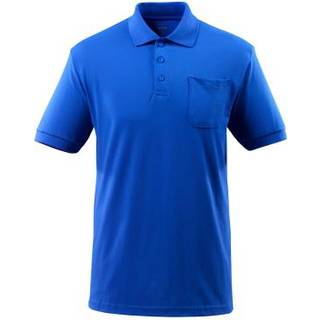 MASCOT CROSSOVER Orgon poloshirt med brystlomme, kobolt - S