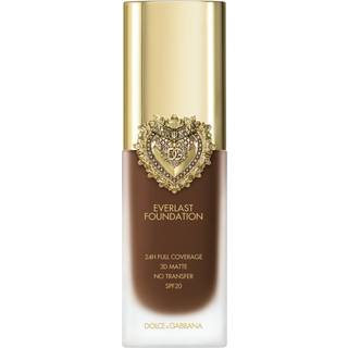 Dolce & Gabbana Flawless Everlast Foundation 24H Full Coverage 3D Matte No Transfer SPF57 38C Deep
