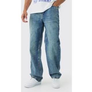 Mens Baggy Rigid Jean In Vintage Blue