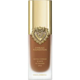 Dolce & Gabbana Flawless Everlast Foundation 24H Full Coverage 3D Matte No Transfer SPF49 30N Medium Deep