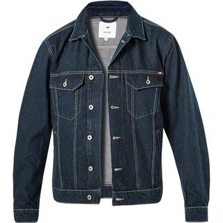 MUSTANG Herren Jeansjacke blau unifarben