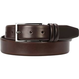 BOSS Black Herren Gürtel braun Glattleder