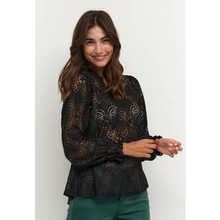 Culture CUolu Bluse - Sort - Str XS - Damer