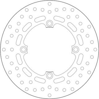 Brembo Bremseskiver Faste Med Tgk