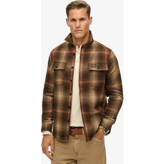 Superdry Superdry Wool Miller Overshirt - Middel