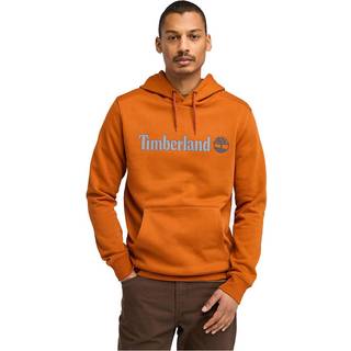 Timberland Linear Logo Hoodie Hoodie Herrer størrelse S farve orange