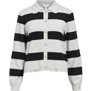 Stribet Strikket Cardigan