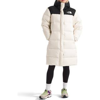 Jakke The North Face Nuptse Parka White Dune XS - White Dune - XS