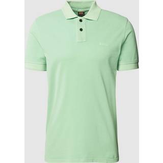 BOSS Orange Herren Polo-Shirt grün