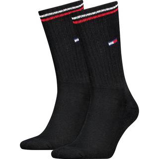Uni TJ Iconic 2-pak Strømper, Black, 43-46