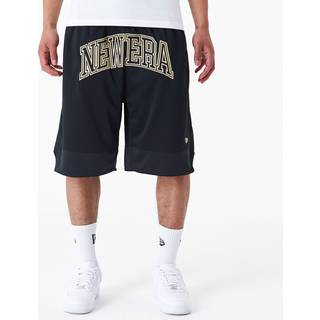 New Era Black Oversized Mesh Shorts adult unisex Black adult unisex Black adult unisex Black adult unisex Black adult unisex Black adult unisex Black - 2xl