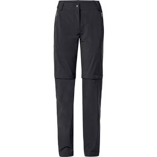 Vaude Women's Farley Stretch Zip Off T-Zip Pants II Trekking bukser Damer størrelse 36 - Regular farve sort