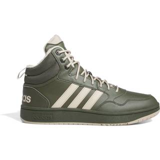 Hoops 3.0 Mid Lifestyle Basketball Classic Fur Lining Winterized sko - Night Cargo / Clay Brown / Core Black - 44 2/3