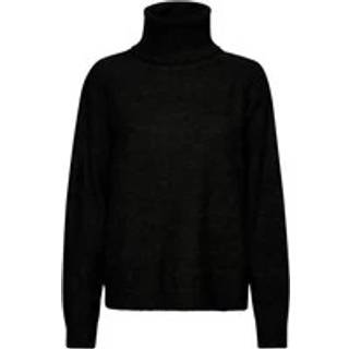 Saint Tropez Garbiesz Rollneck Pullover Strik 30513454 Black (MEDIUM)