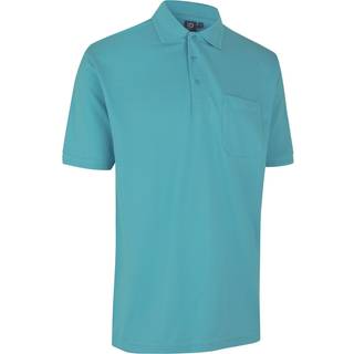 ID 0320 PRO Wear poloshirt lomme Støvet Aqua M