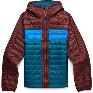 Cotopaxi Women's Capa Insulated Hooded Jacket Chestnut And Abyss, L