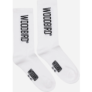 Tennis Logo Socks - White-Black