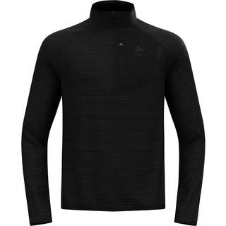 Odlo Ascent Mid Layer 1/2 Zip Fleecejakke Herrer størrelse L farve sort