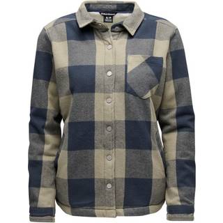 Black Diamond Women's Project Lined Flannel Skjorte Damer størrelse XS farve grå