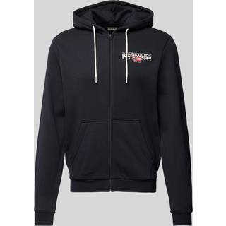NAPAPIJRI Herren Sweatjacke schwarz unifarben