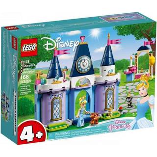Lego Disney Askepotter Castle Celebration 43178 Creative Building Kit Ny 2020 (168 stykker)