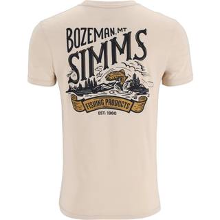 Simms Bozeman Scene T-Shirt Titanium S