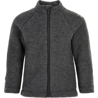 Mikk-Line Fleecetrøje Baby Merinould, Anthracite Melange, 86
