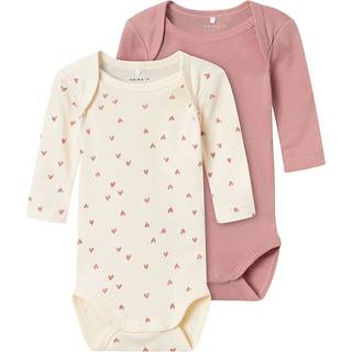 Hjerte-print Bodystocking