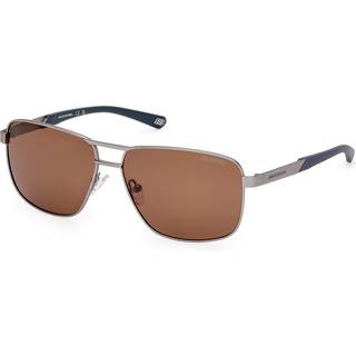Skechers SE00039 Polarized 09H 60 Solbriller Mænd Gunmetal - Matte Gunmetal - 60mm