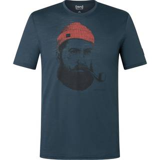 super.natural Sailor Tee Merino-shirt Herrer størrelse XL farve blå