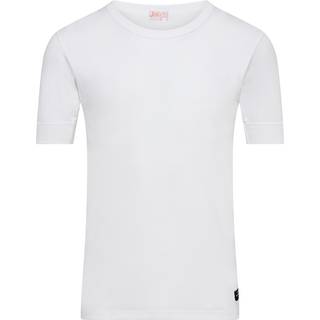 JBS x Mads Nørgaard T-shirt "original" | 100 % økologisk bomuld | Hvid, størrelse S