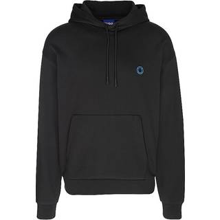 HUGO Nottyo Smiley Logo Hoodie Black