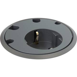 Forming Function Powerdot 11 | 1 socket type F | 4 cable grommet | adjustable height | black (Previous PartID 935-PD11)