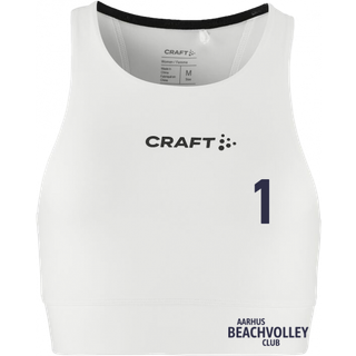 Craft 1914666 rush 2.0 crop top w Herre White 2XS