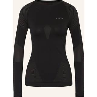 Falke Women's Long Sleeve Shirt Warm Black, M