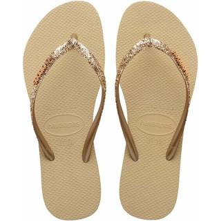Havaianas Slim Glitter II - Gold - Str 37/38