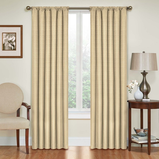 Eclipse Kendall Modern Blackout Thermal Rod Pocket Window Curtain Isolating & St?j Reduktion af gardiner til sovev?relse eller stue (1 panel) 54