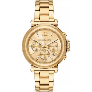 MK Oversized Maren Gold-Tone Watch - Gold - Michael Kors - ONE SIZE
