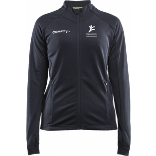 Craft 1910155 evolve full zip w Kvinde / Sportsjakke Asphalt XS