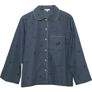 Moe Skjorte Navy Maanesten - Smykker & accessories i dansk design - M
