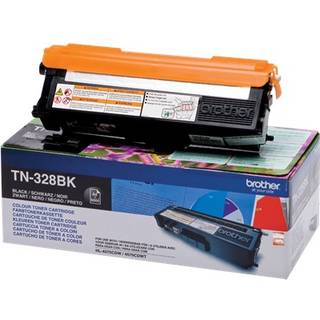 Brother TN-328BK Sort Lasertoner, 6.000 sider
